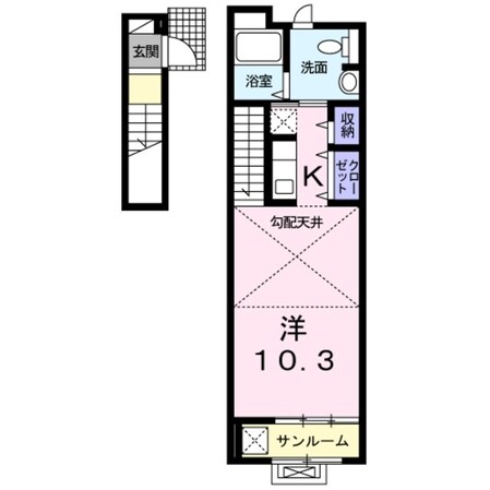 ラフレシール 別所の物件間取画像